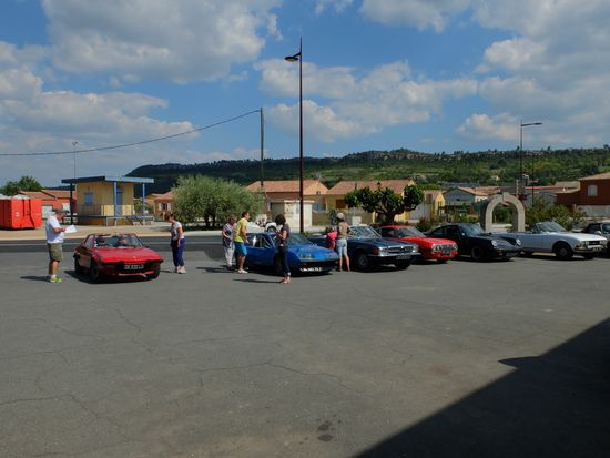 Arrivée à la cave de St Chinian