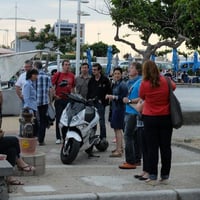 Soirée sur le port
