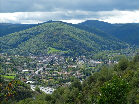 Vue depuis l'auberge de Chalet