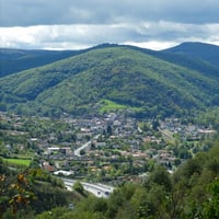 Vue depuis l'auberge de Chalet