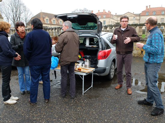 La pause à Parentignat