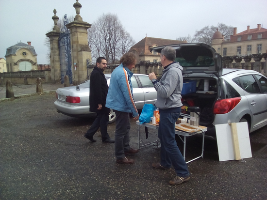 La pause à Parentignat