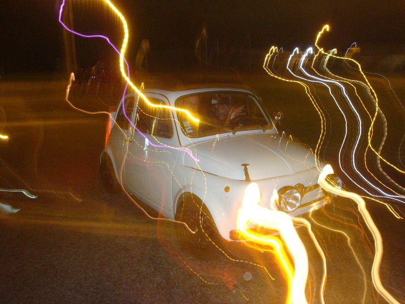 On a même eu un feu d’artifice ! Dû à la photographe qui s’était endormie sur le déclencheur !
