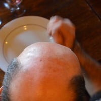 Concours de calvitie organisé par Patrice.