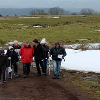 Pour l'instant, pas de neige sur le chemin.