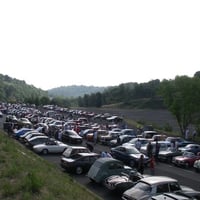 Toutes ces autos ont traversé Clermont.