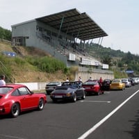 René au départ du tour Porsche